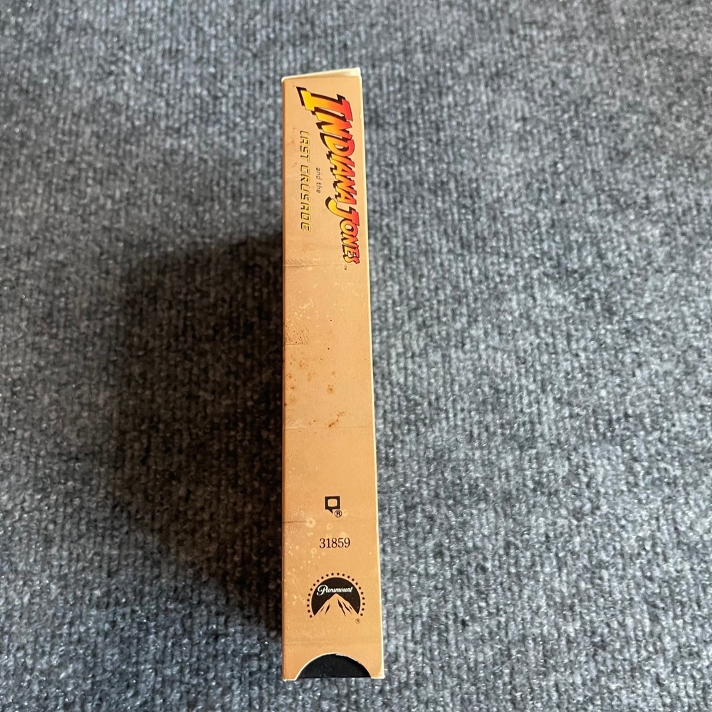 Indiana Jones and the Last Crusade VHS 1989 Paramount Harrison Ford 31859 - Picture 2 of 9